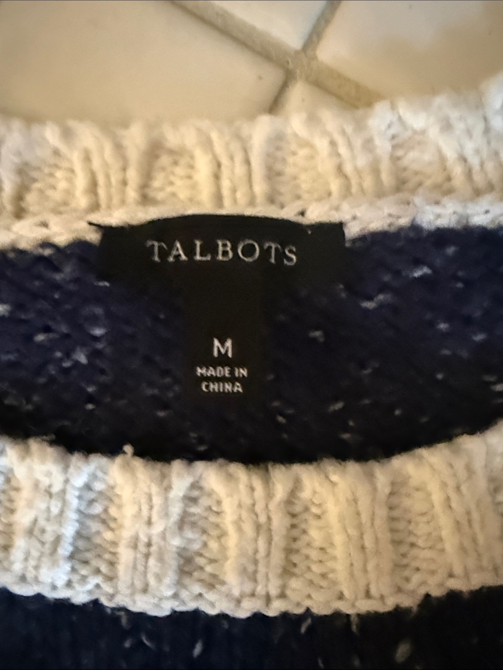 Talbots Crew Neck w/wide cuffs- worn twice. From the 2022 collection -retail 148 - Picture 2 of 6